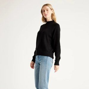 100% Organic Cotton Mockneck Sweater
